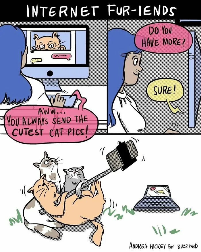 Artist Made 30 Relatable Comics About Random Happenings In Life