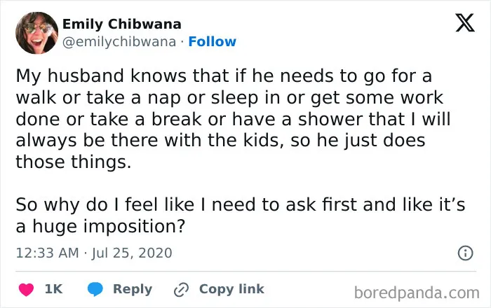 I Did That All The Time When I Was Married