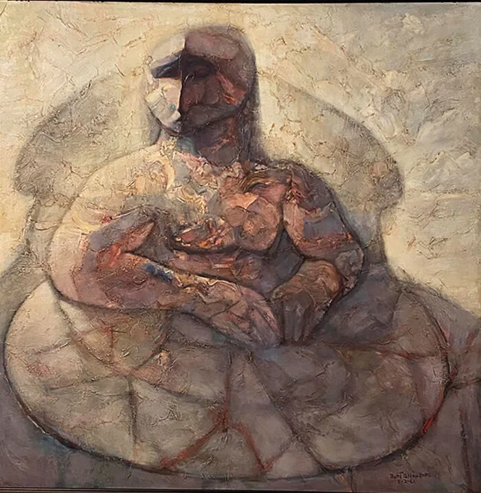 Burt Shonberg Title Unknown”(1961), Casein On Panel,  This Masterpiece Will Be Included In The Exhibition