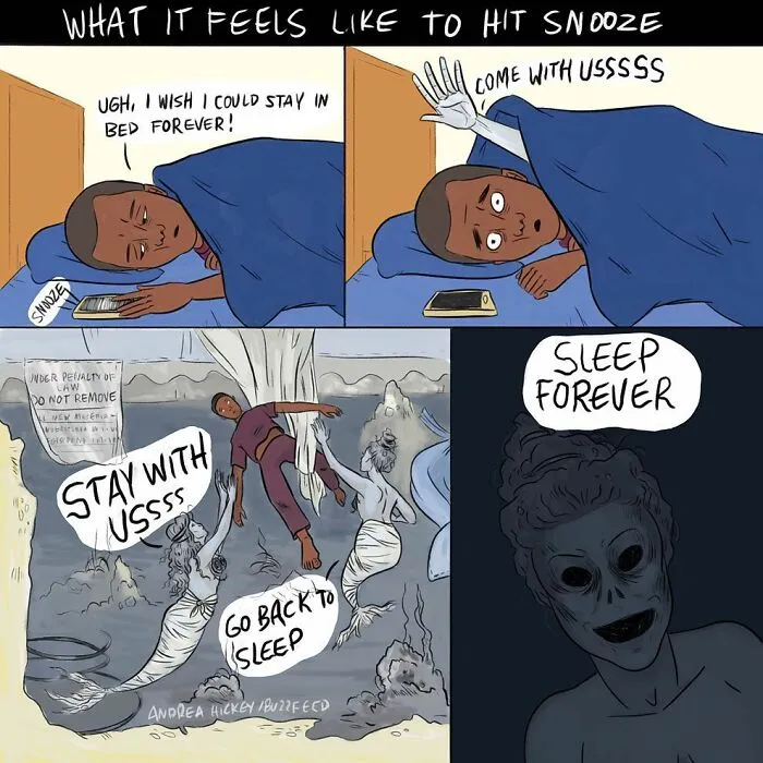 Artist Made 30 Relatable Comics About Random Happenings In Life