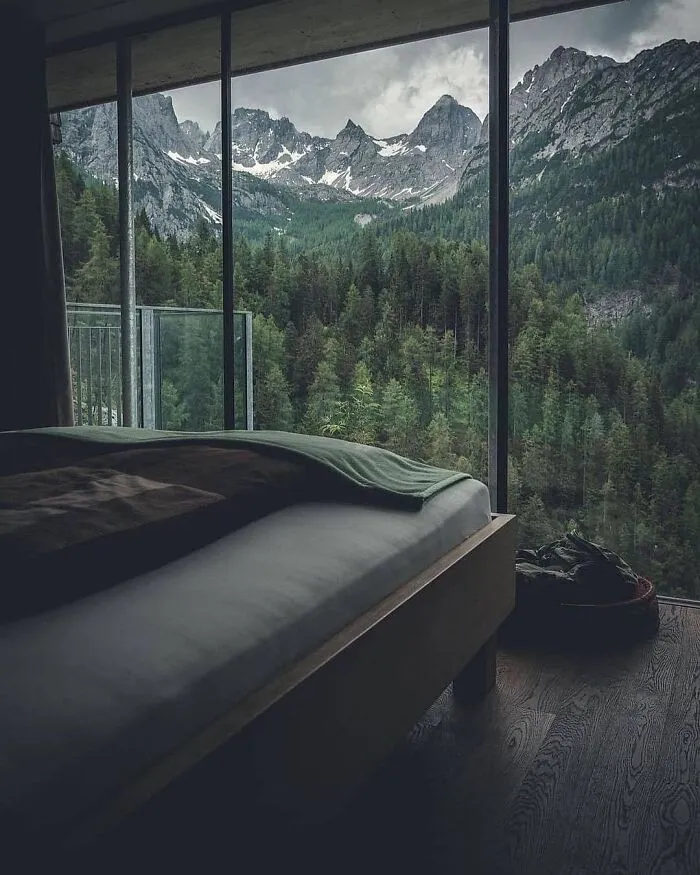 Cabaña en las montañas, Austria