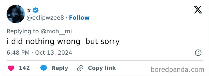 Women Spill The Craziest Apologies They've Heard From Men (30 Examples)