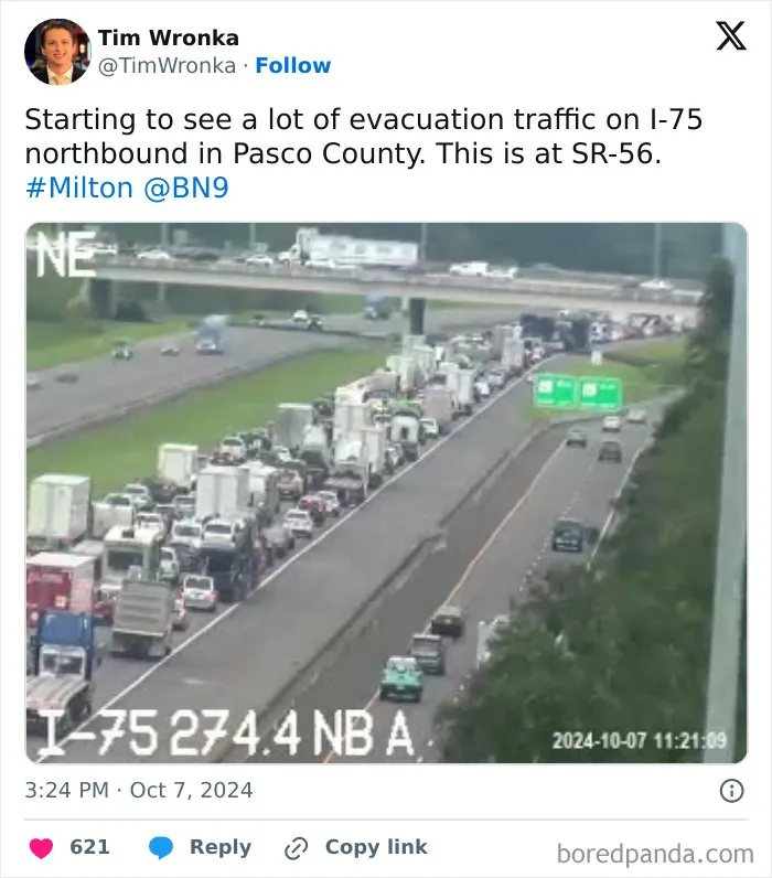 “Hurricane Milton Will Go Down In History”: 23 Posts Showing How Frightening This Hurricane Is