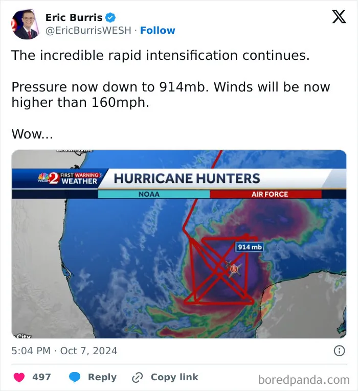 “Hurricane Milton Will Go Down In History”: 23 Posts Showing How Frightening This Hurricane Is