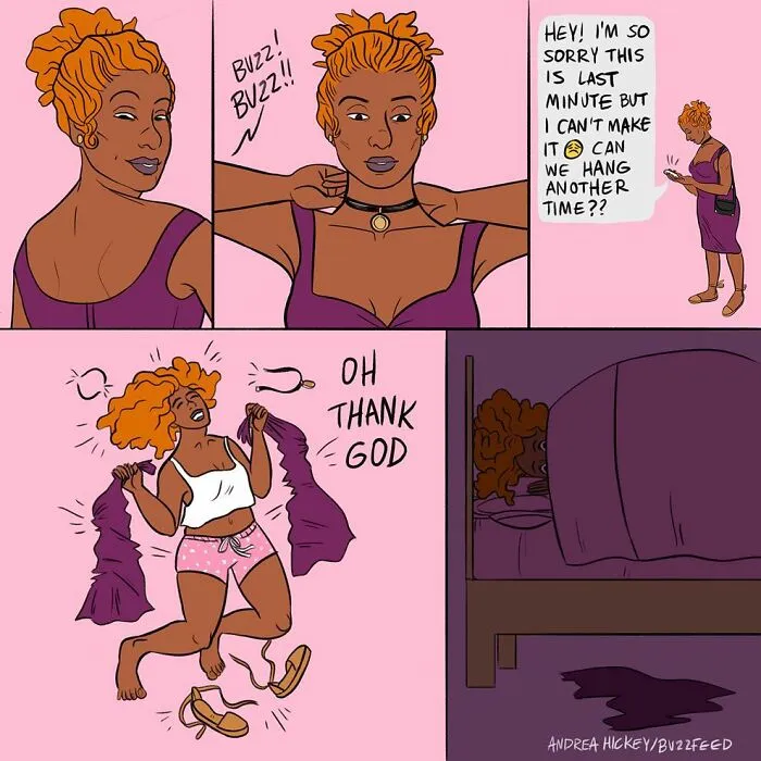 Artist Made 30 Relatable Comics About Random Happenings In Life