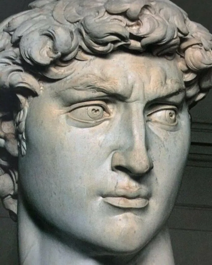 Michelangelo's David Has Heart-Shaped Pupils