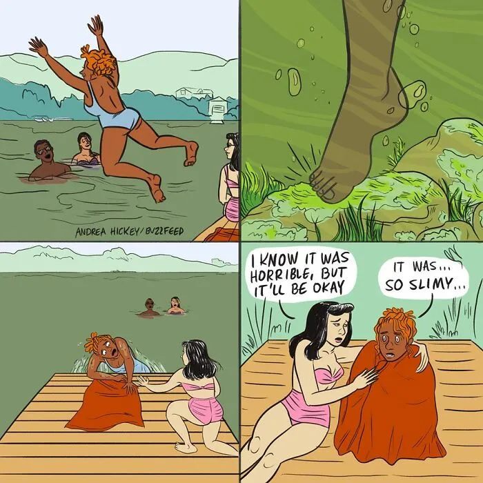 Artist Made 30 Relatable Comics About Random Happenings In Life