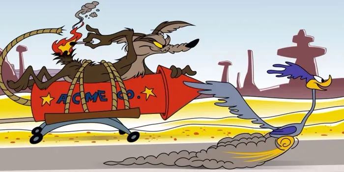 Wile E. Coyote and Roadrunner