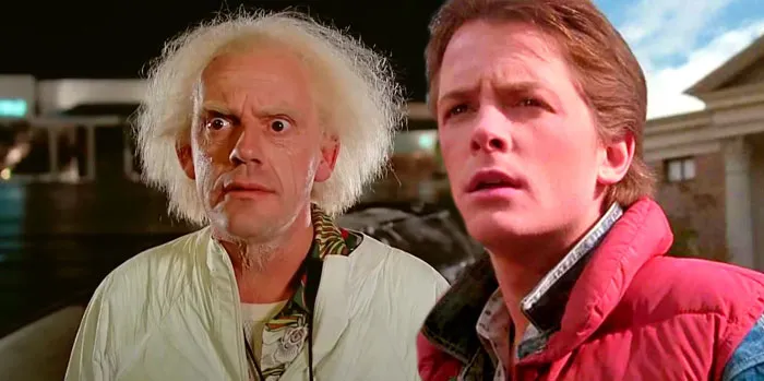 Doc And Marty McFly