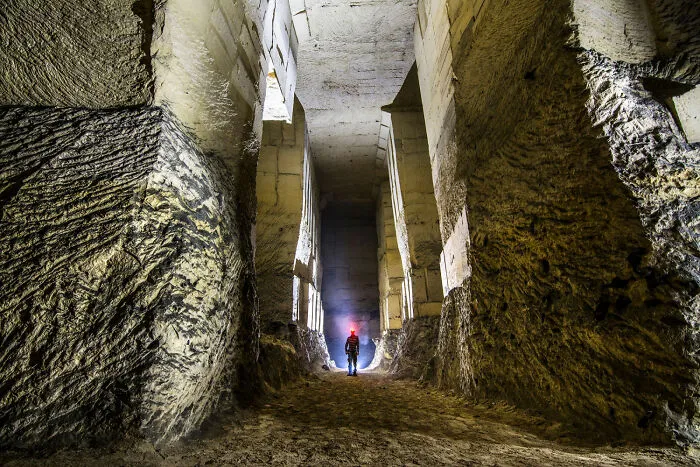 Limestone Quarry In The Netherlands