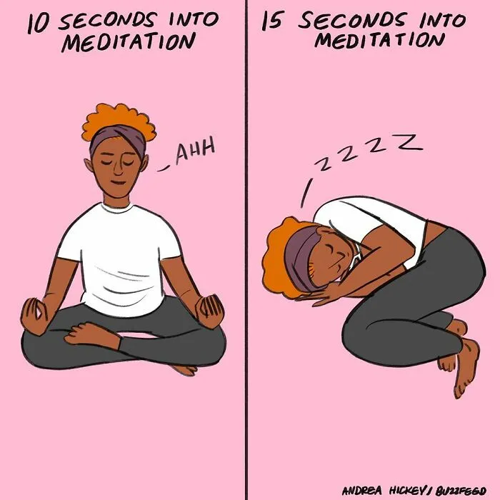 Artist Made 30 Relatable Comics About Random Happenings In Life