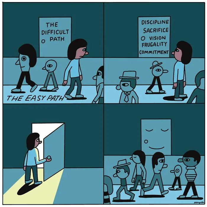 Artist Creates 30 Poetic Cartoons Offering Comfort To Those Who May Be Navigating Challenging Times (New Pics)
