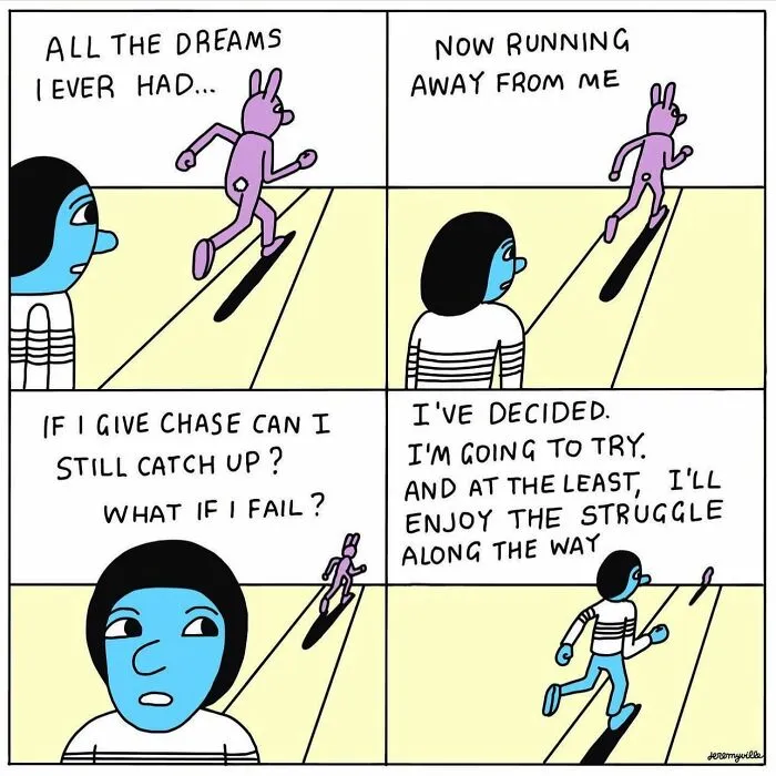 Artist Creates 30 Poetic Cartoons Offering Comfort To Those Who May Be Navigating Challenging Times (New Pics)
