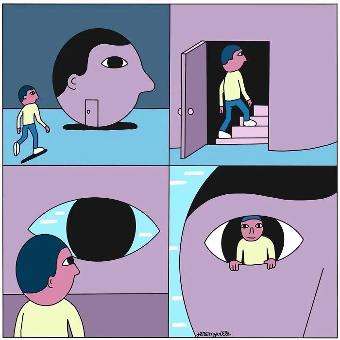 Artist Creates 30 Poetic Cartoons Offering Comfort To Those Who May Be Navigating Challenging Times (New Pics)