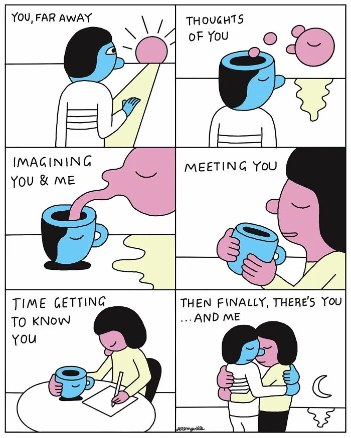 Artist Creates 30 Poetic Cartoons Offering Comfort To Those Who May Be Navigating Challenging Times (New Pics)