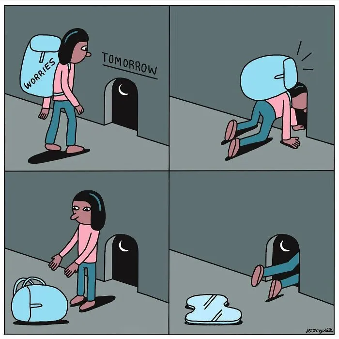 Artist Creates 30 Poetic Cartoons Offering Comfort To Those Who May Be Navigating Challenging Times (New Pics)
