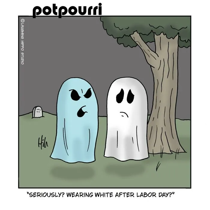 Spooktacular Humor: 30 One-Panel Comics From Laughing Hippo Studio