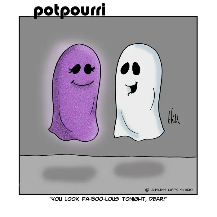 Spooktacular Humor: 30 One-Panel Comics From Laughing Hippo Studio