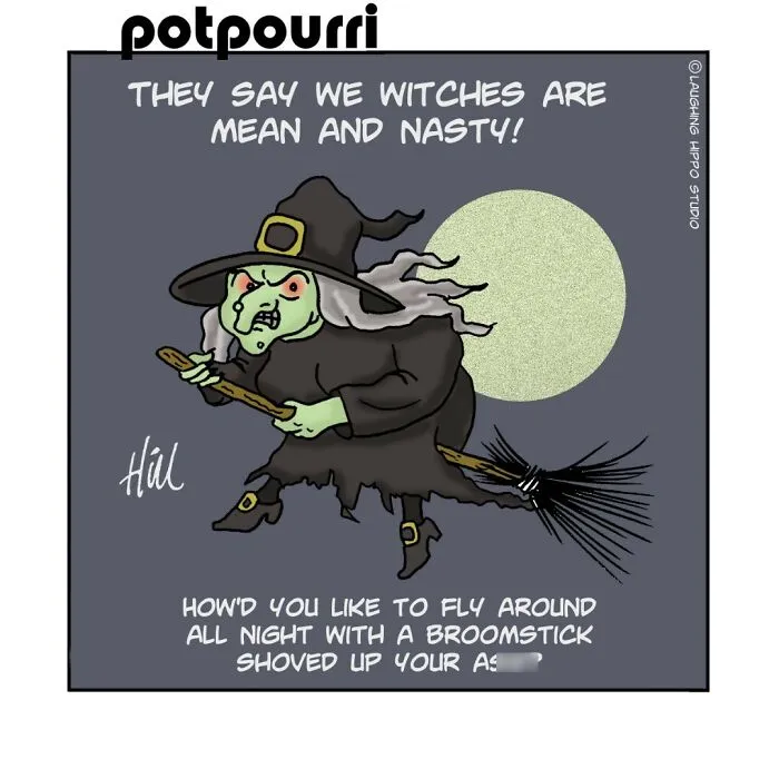 Spooktacular Humor: 30 One-Panel Comics From Laughing Hippo Studio
