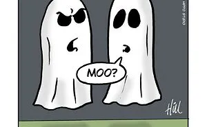 Spooktacular Humor: 30 One-Panel Comics From Laughing Hippo Studio