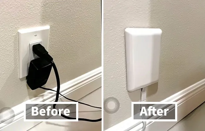 Cord Chaos, Meet Your Match! This Sleek <a Style="Display:inline;" Href="Https://Www.amazon.com/Socket-Ultra-Thin-Electrical-Oversized-Certified/Dp/B07s8dz1t5?ascsubtag=srctok-D953203a04d26e45&btn_ref=srctok-D953203a04d26e45&th=1&linkcode=ll1&tag=bpwasp-20&linkid=8964496010b22d72ecfcf0d06c9ef430&language=en_us&ref_=as_li_ss_tl" Target="_blank"><span Style="Font: Inherit; Color: #d74b1f;"> Ultra-Thin Outlet Concealer With Cord Concealer Kit </Span> Keeps Cords Tidy And Outlets Hidden, Giving Your Home A Streamlined, Stress-Free Look