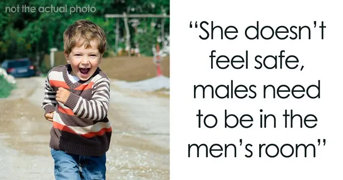 Raging Woman Demands Two-Year-Old “Man” Be Thrown Out Of Bathroom, Regrets It