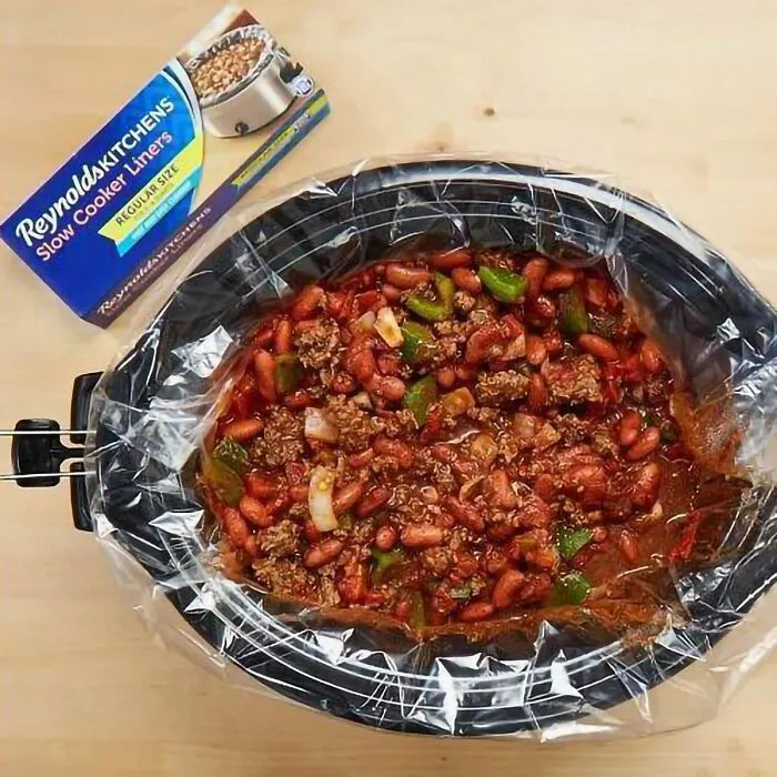 Effortless Cleanup, Every Time: This   <a Style="Display:inline;" Href="Https://Www.amazon.com/Reynolds-Kitchens-Premium-Cooker-Liners/Dp/B00ie76q7m?th=1&linkcode=ll1&tag=bprabbit-20&linkid=eab9eb52ad2b09586962e21fae6ae551&language=en_us&ref_=as_li_ss_tl" Target="_blank"><span Style="Font: Inherit; Color: #d74b1f;"> Slow Cooker Liners </Span> Makes Meal Prep A Breeze