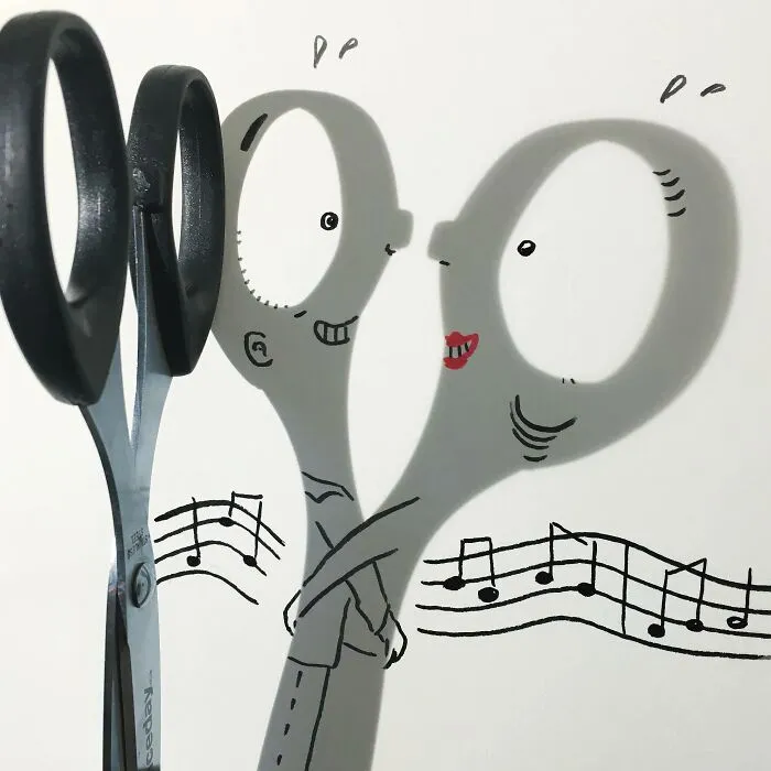 80 Humorous Shadow-Illustrations By Vincent Bal