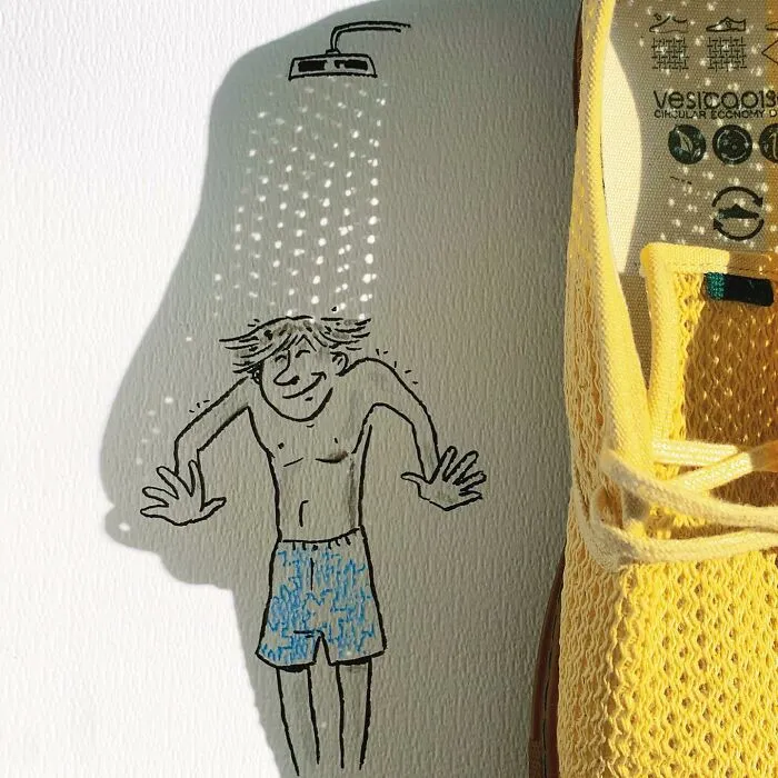80 Humorous Shadow-Illustrations By Vincent Bal