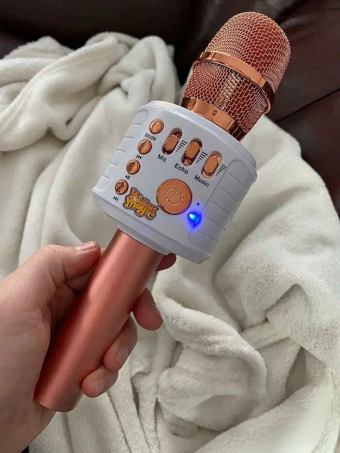 This   <a Style="Display:inline;" Href="Https://Www.amazon.com/Move2play-Bluetooth-Famous-Karaoke-Microphone/Dp/B08yh1h5yy?ie=utf8&th=1&linkcode=ll1&tag=bpstarfish-20&linkid=57146c361c8687d404b0d288279ab751&language=en_us&ref_=as_li_ss_tl" Target="_blank"><span Style="Font: Inherit; Color: #d74b1f;"> Bluetooth Karaoke Microphone </Span> Is A Rockstar's Dream Come True - Perfect For Belting Out Tunes Anywhere