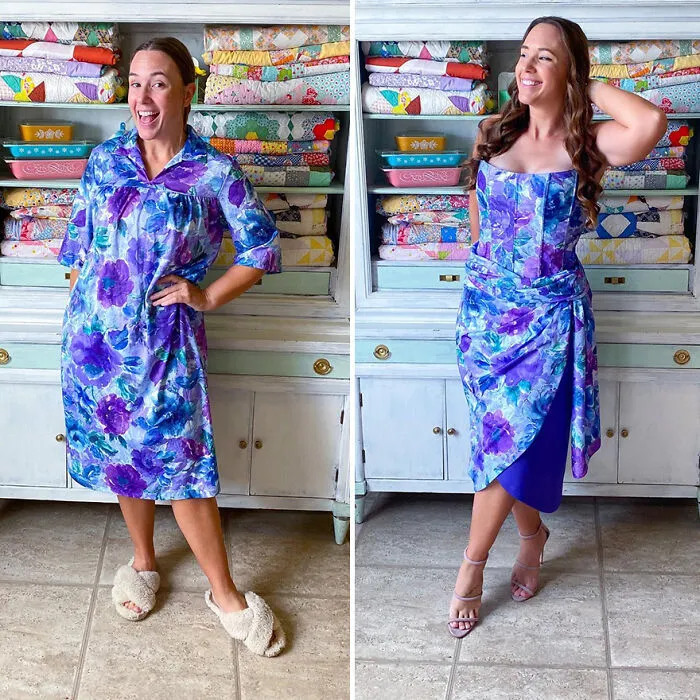 This Woman Gives Thrifted Fashion A Stylish Upgrade, Here Are Her Latest Ones (26 New Pics)