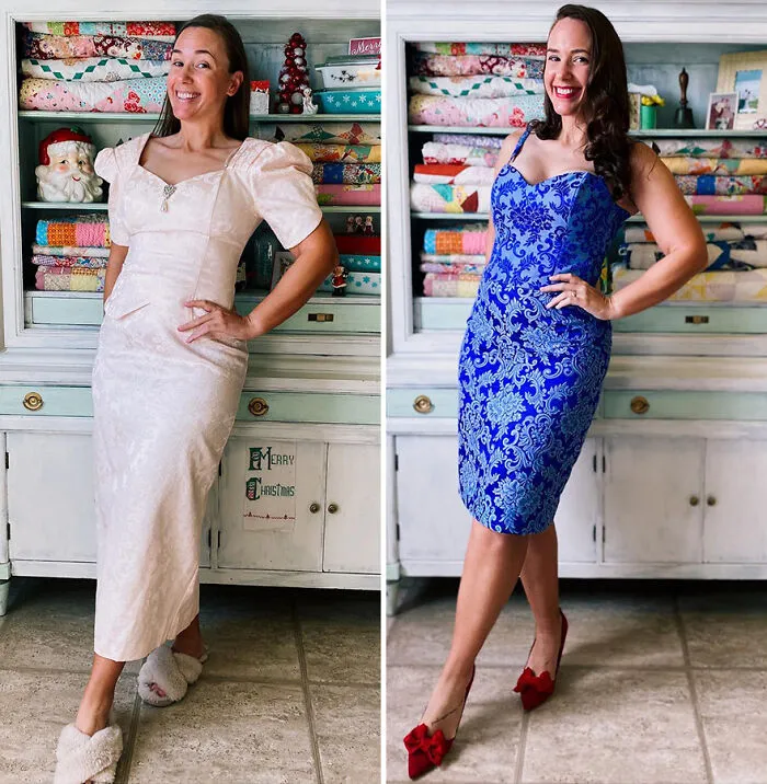 This Woman Gives Thrifted Fashion A Stylish Upgrade, Here Are Her Latest Ones (26 New Pics)