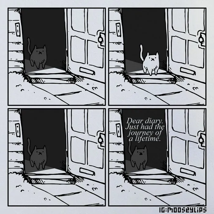 Mooseylips: 30 Hilariously Absurd Comics Inspiring Us To Embrace Our Inner Weirdness, By This Artist