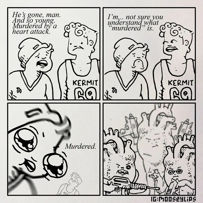 Mooseylips: 30 Hilariously Absurd Comics Inspiring Us To Embrace Our Inner Weirdness, By This Artist