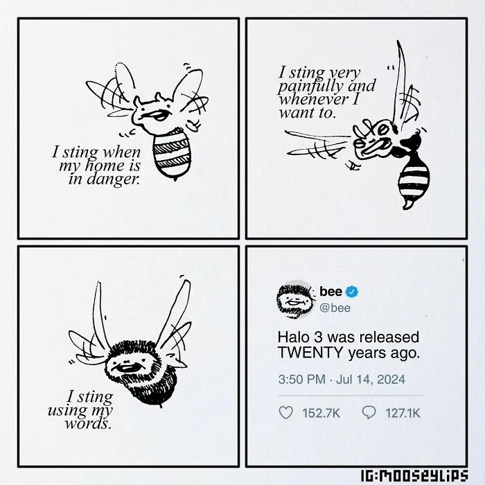 Mooseylips: 30 Hilariously Absurd Comics Inspiring Us To Embrace Our Inner Weirdness, By This Artist