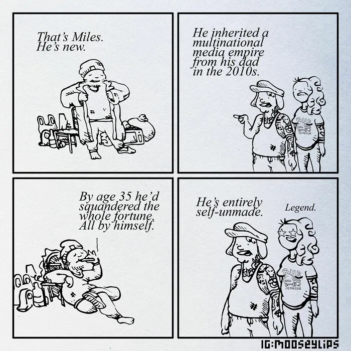 Mooseylips: 30 Hilariously Absurd Comics Inspiring Us To Embrace Our Inner Weirdness, By This Artist