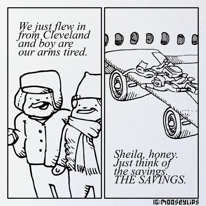Mooseylips: 30 Hilariously Absurd Comics Inspiring Us To Embrace Our Inner Weirdness, By This Artist