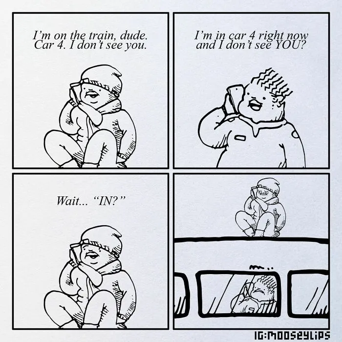Mooseylips: 30 Hilariously Absurd Comics Inspiring Us To Embrace Our Inner Weirdness, By This Artist