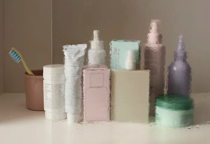 A Georgio Morandi Moment During Morning Ablutions