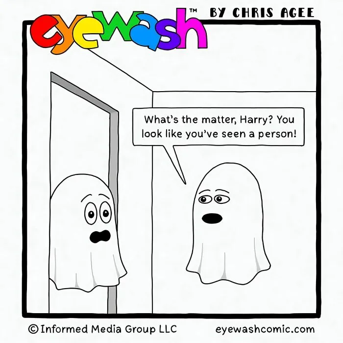 26 New Single-Panel Comics By Chris Agee Featuring Bold Art And Quick-Witted Punchlines