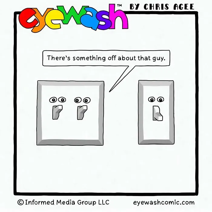 26 New Single-Panel Comics By Chris Agee Featuring Bold Art And Quick-Witted Punchlines