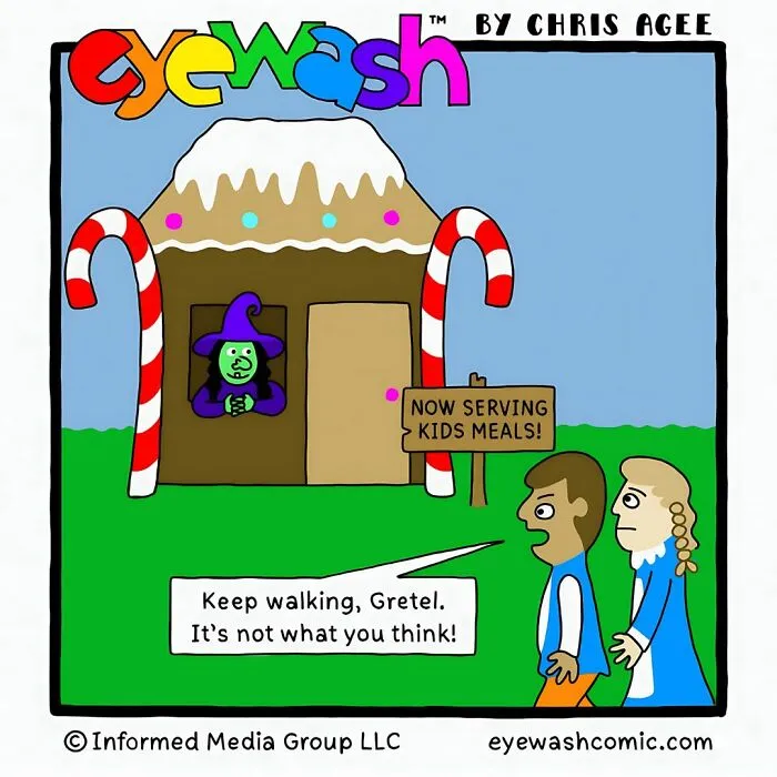 26 New Single-Panel Comics By Chris Agee Featuring Bold Art And Quick-Witted Punchlines