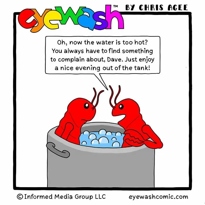 26 New Single-Panel Comics By Chris Agee Featuring Bold Art And Quick-Witted Punchlines