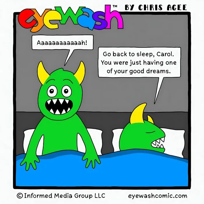 26 New Single-Panel Comics By Chris Agee Featuring Bold Art And Quick-Witted Punchlines