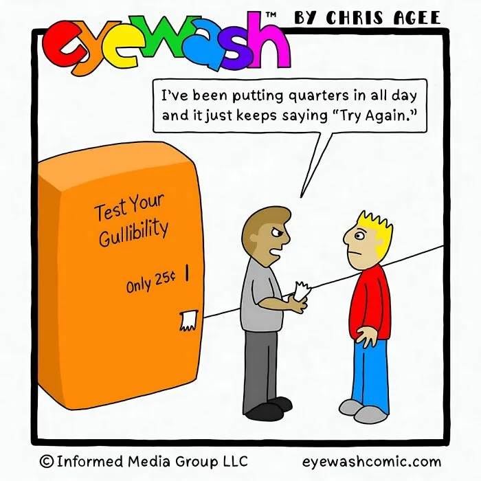 26 New Single-Panel Comics By Chris Agee Featuring Bold Art And Quick-Witted Punchlines