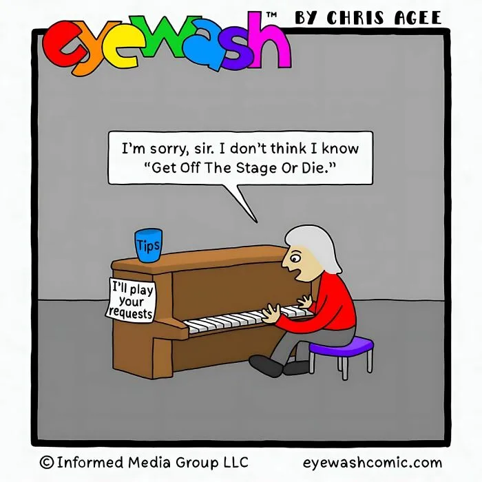 26 New Single-Panel Comics By Chris Agee Featuring Bold Art And Quick-Witted Punchlines