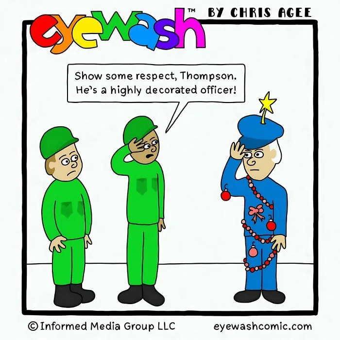 26 New Single-Panel Comics By Chris Agee Featuring Bold Art And Quick-Witted Punchlines