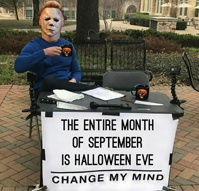 Whole September Is Halloween Eve