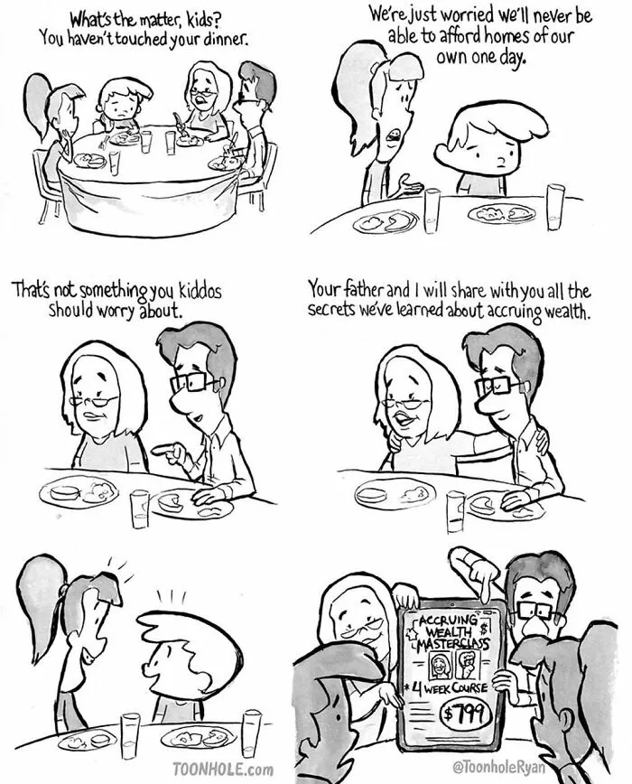 38 New Comics With Unpredictable Endings That Poke Fun At Our Society By This Artist