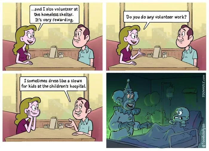 38 New Comics With Unpredictable Endings That Poke Fun At Our Society By This Artist